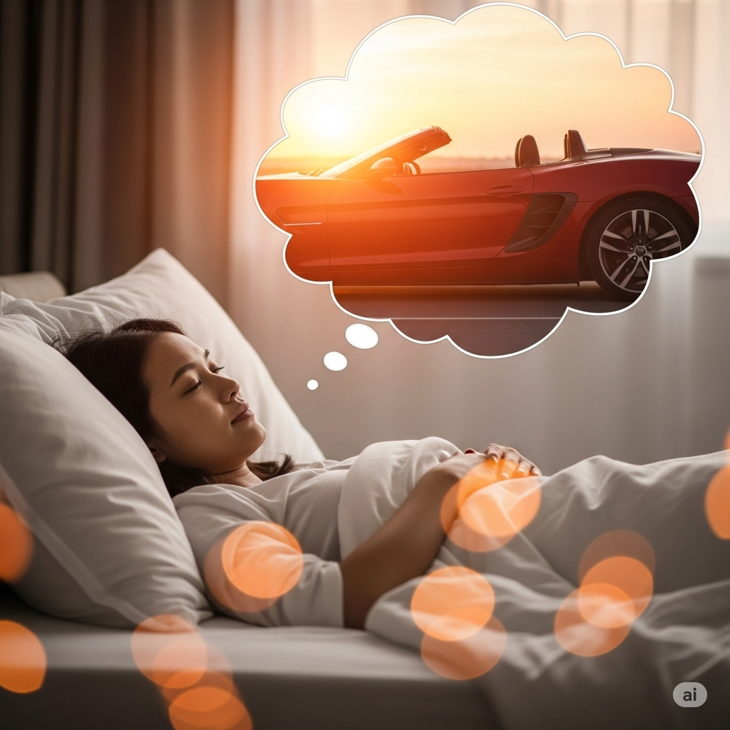 Sonhar com carro vermelho
