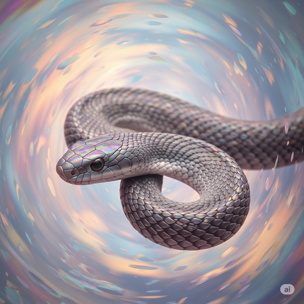 Sonhar com cobra cinza