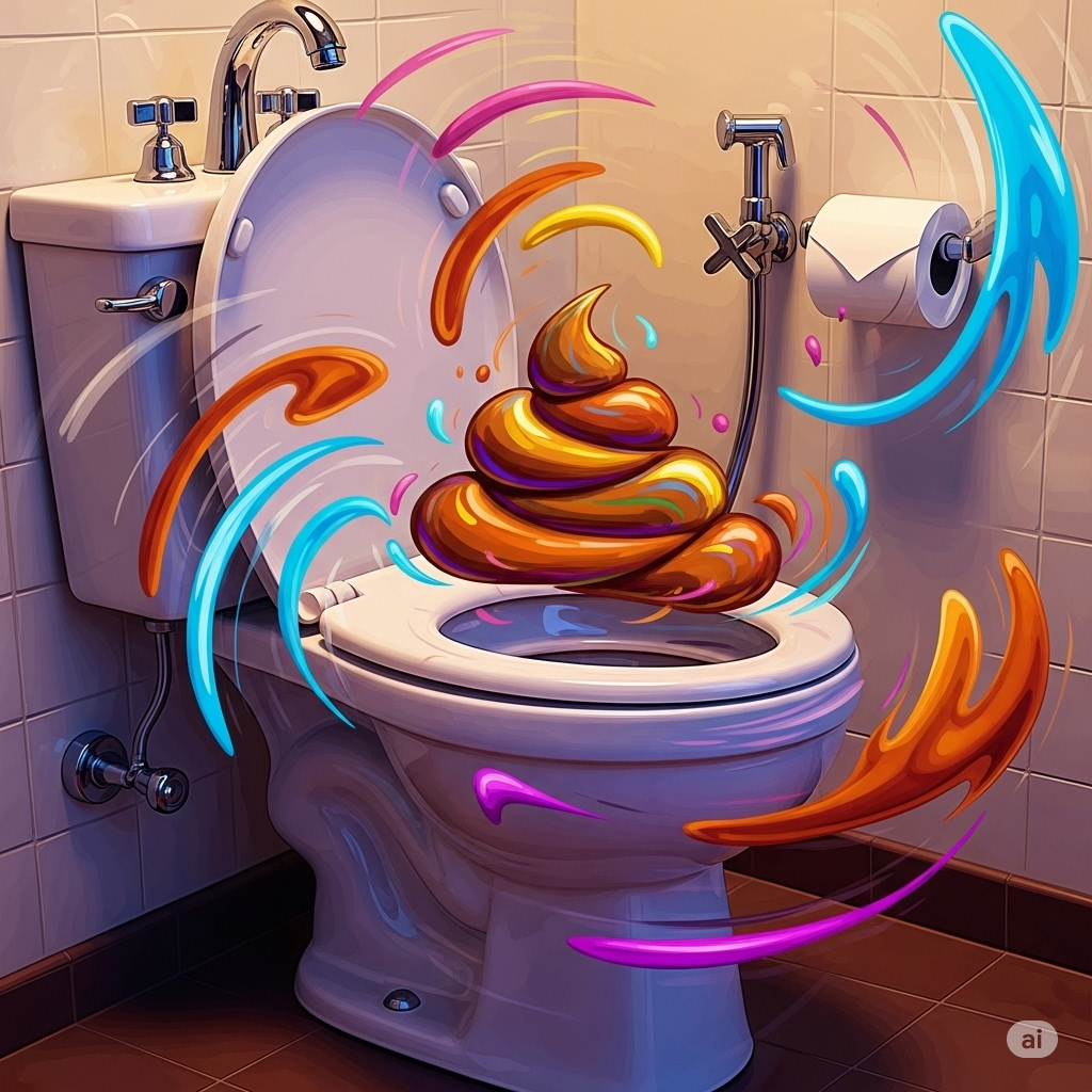 Sonhar com coco na privada