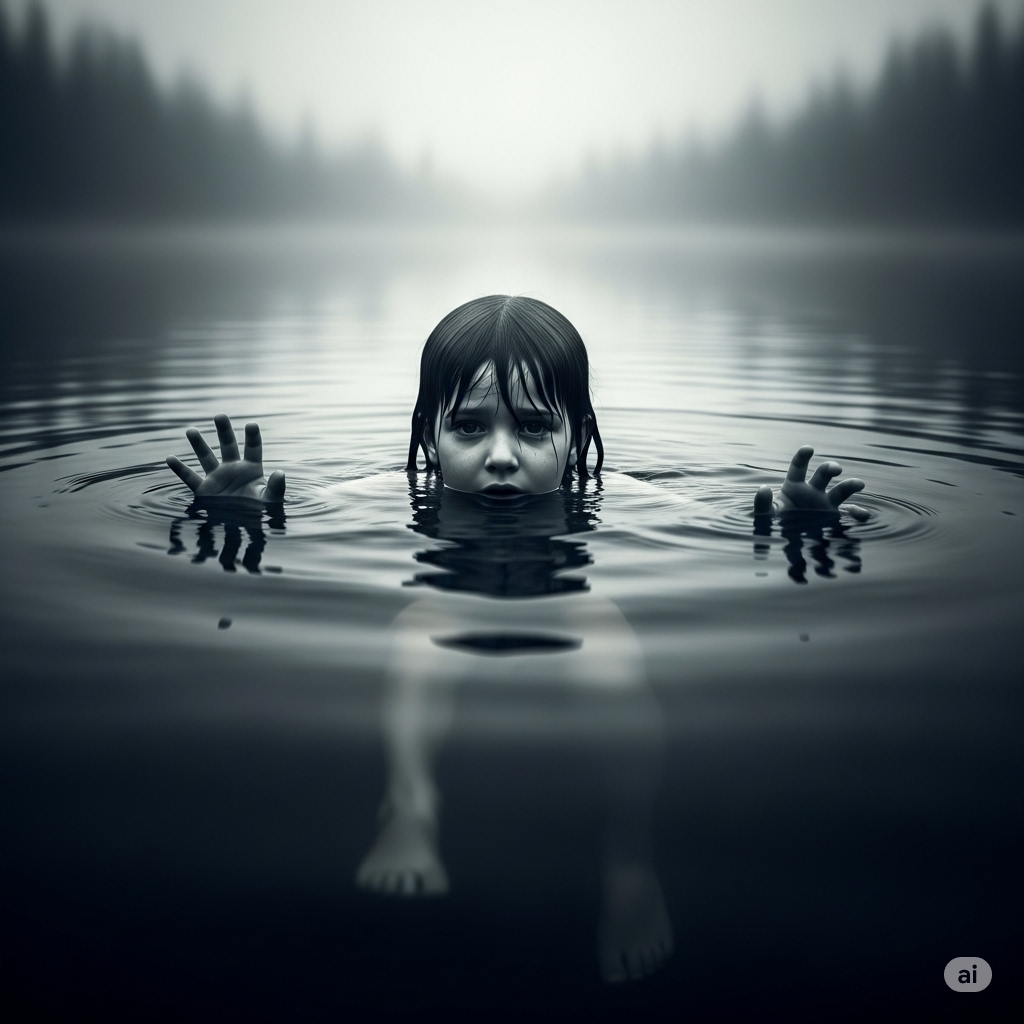 Sonhar com criança se afogando