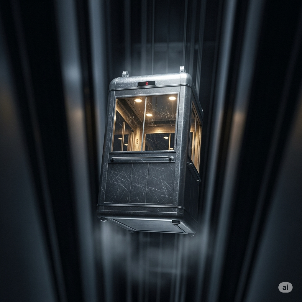 Sonhar com elevador caindo