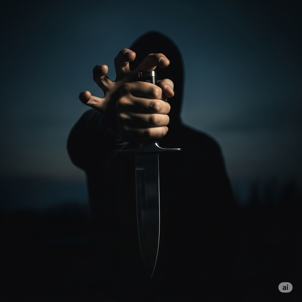 Sonhar com faca na mão de outra pessoa