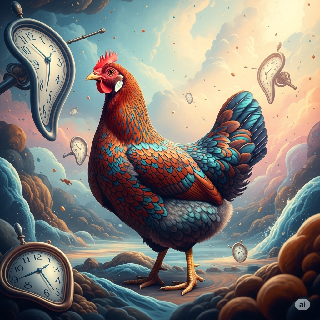 Sonhar com galinha viva