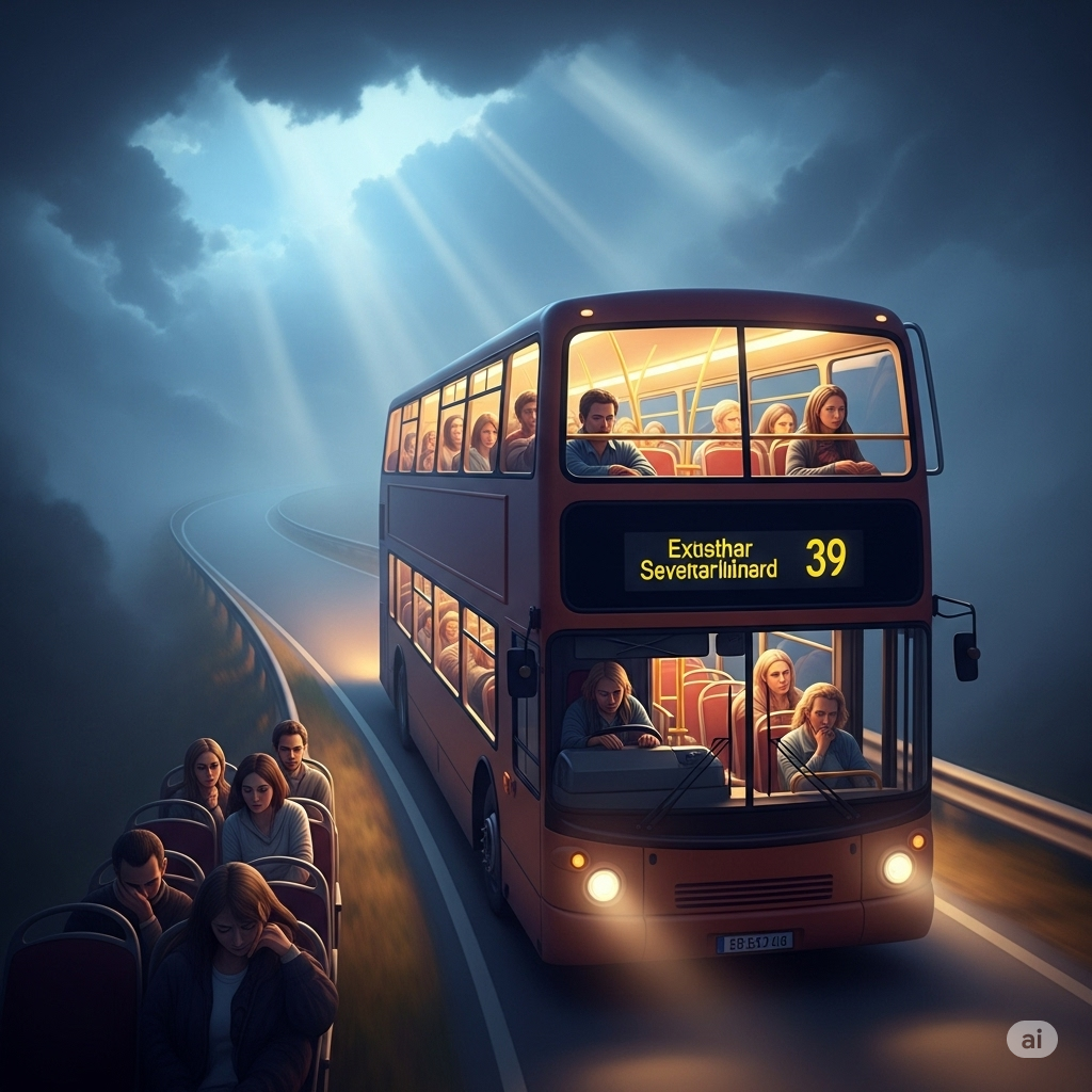 Sonhar com ônibus em movimento