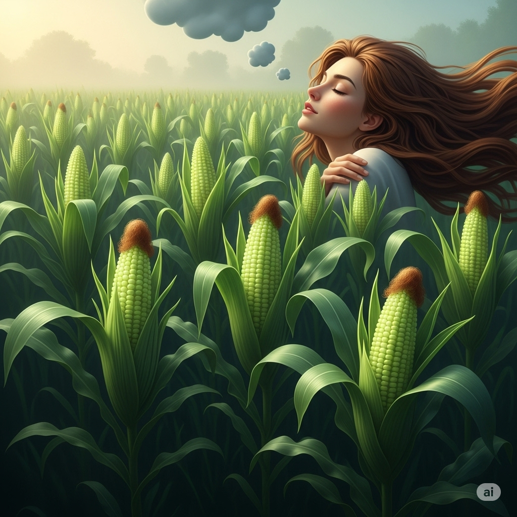 Sonhar com milho verde