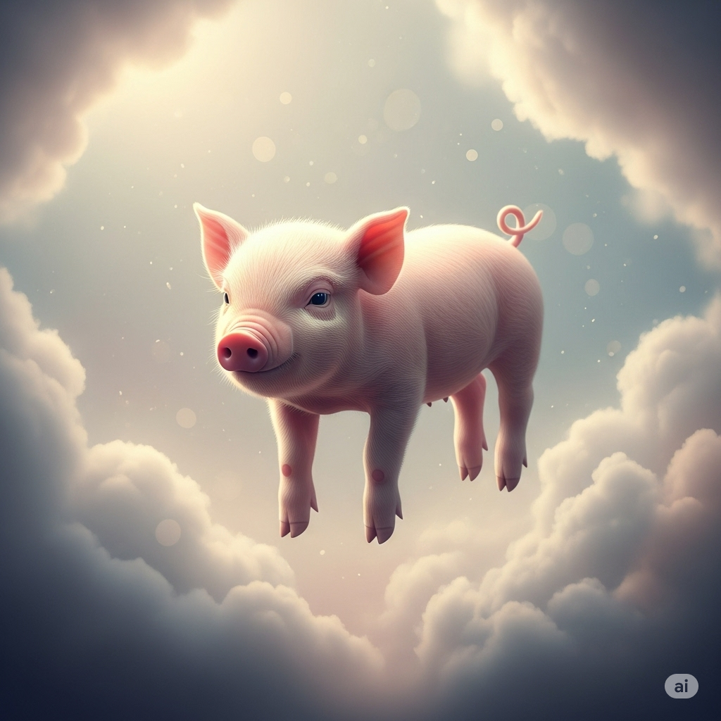 Sonhar com porco filhote