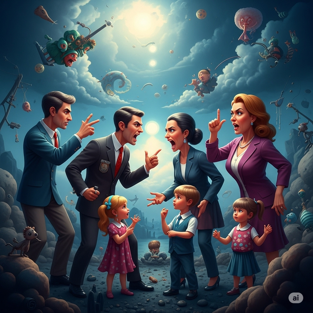 Sonhar com briga familiar