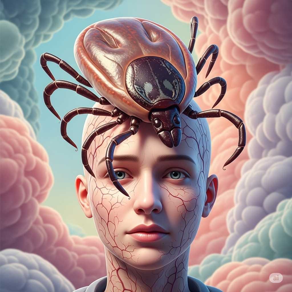 Sonhar com carrapato na cabeça