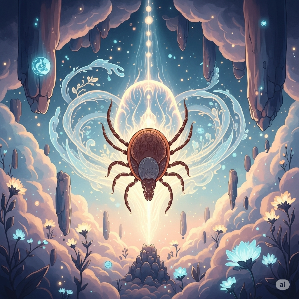 Sonhar com carrapato no mundo espiritual