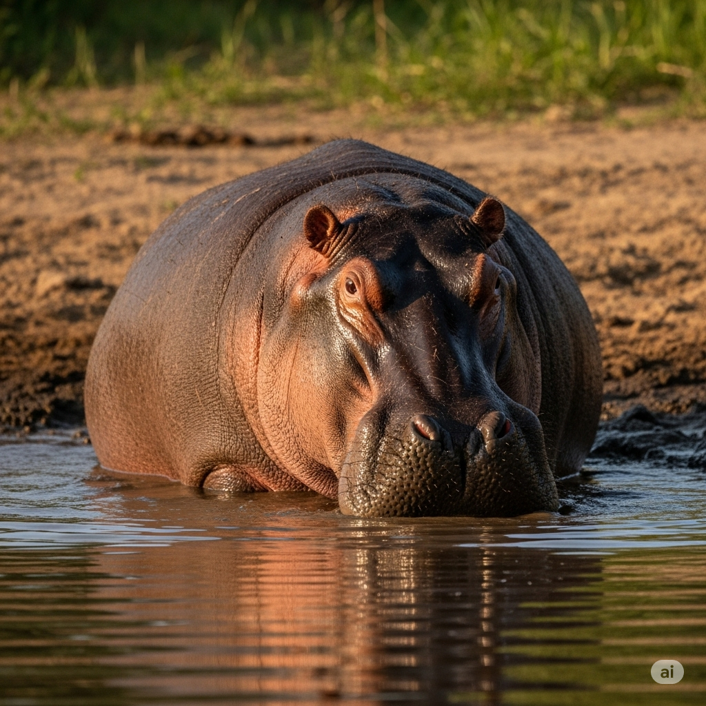 Sonhar com hipopótomo