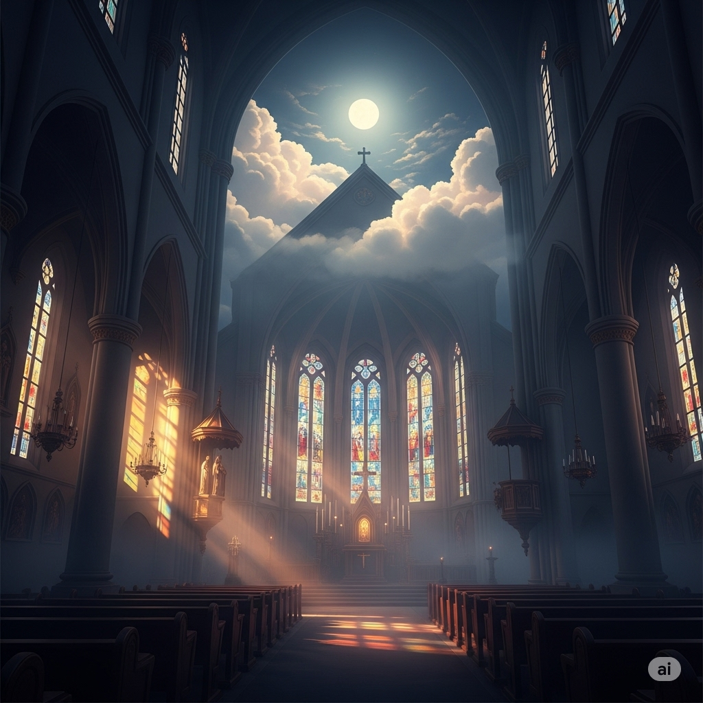 Sonhar com igreja católica