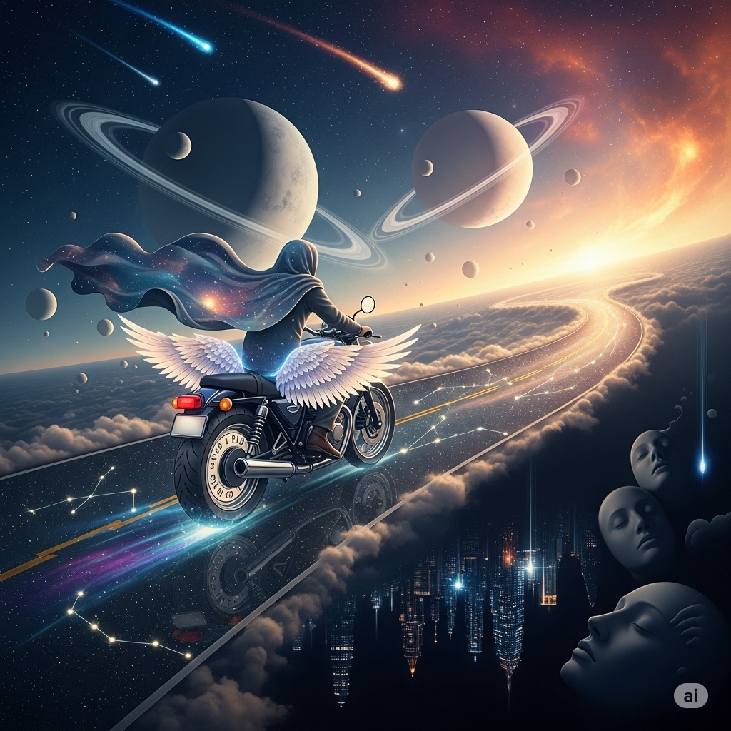 Sonhar com andando de moto