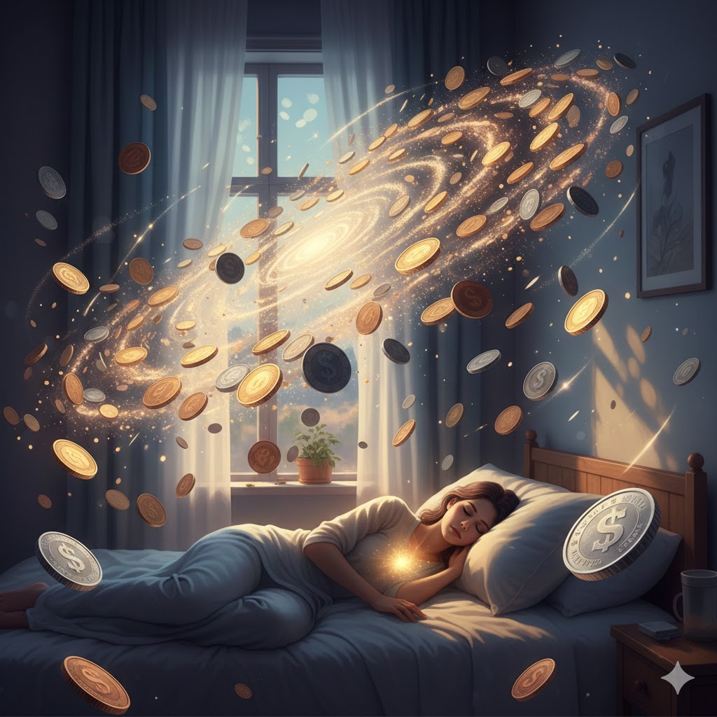 Sonhar com moedas