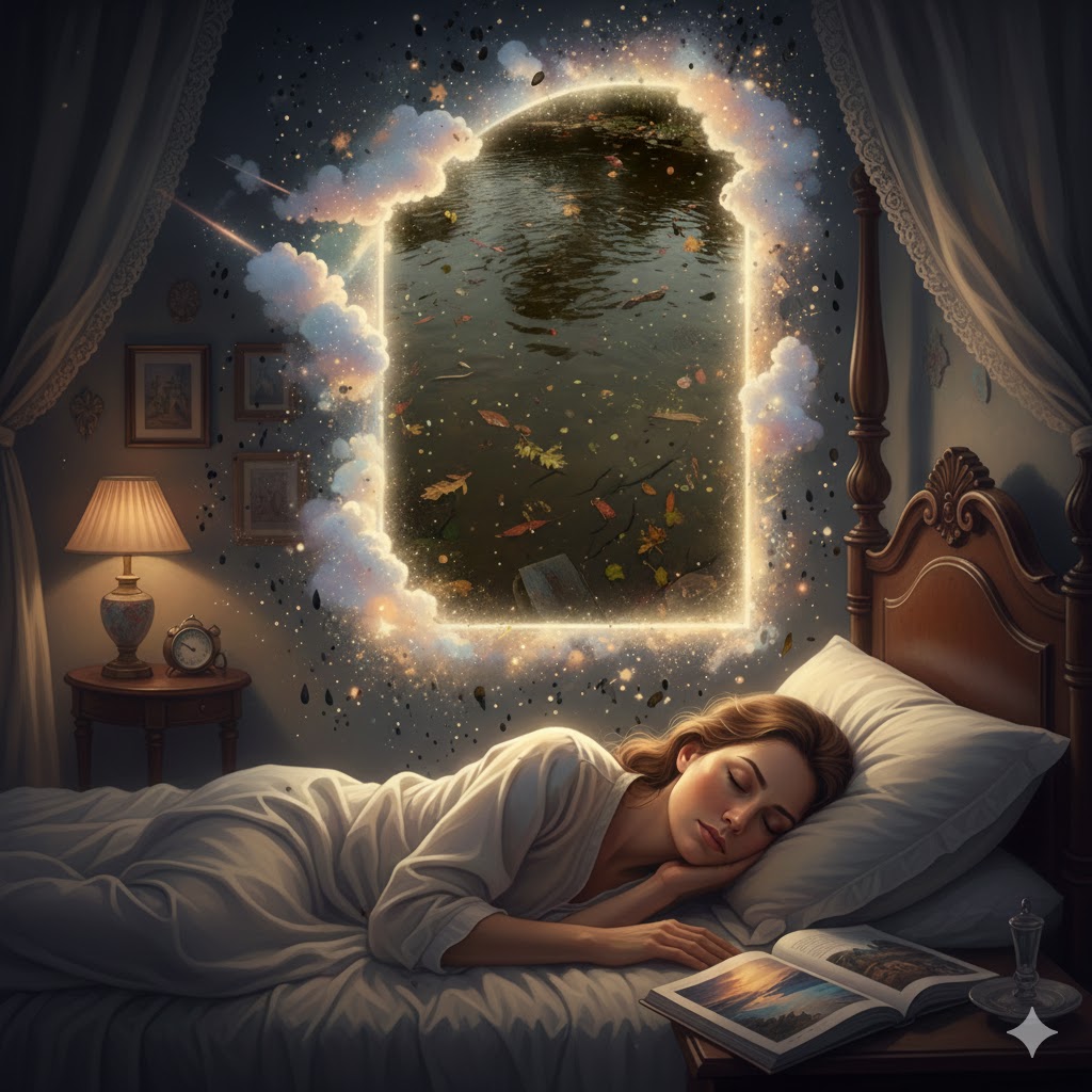 O que significa sonhar com água suja