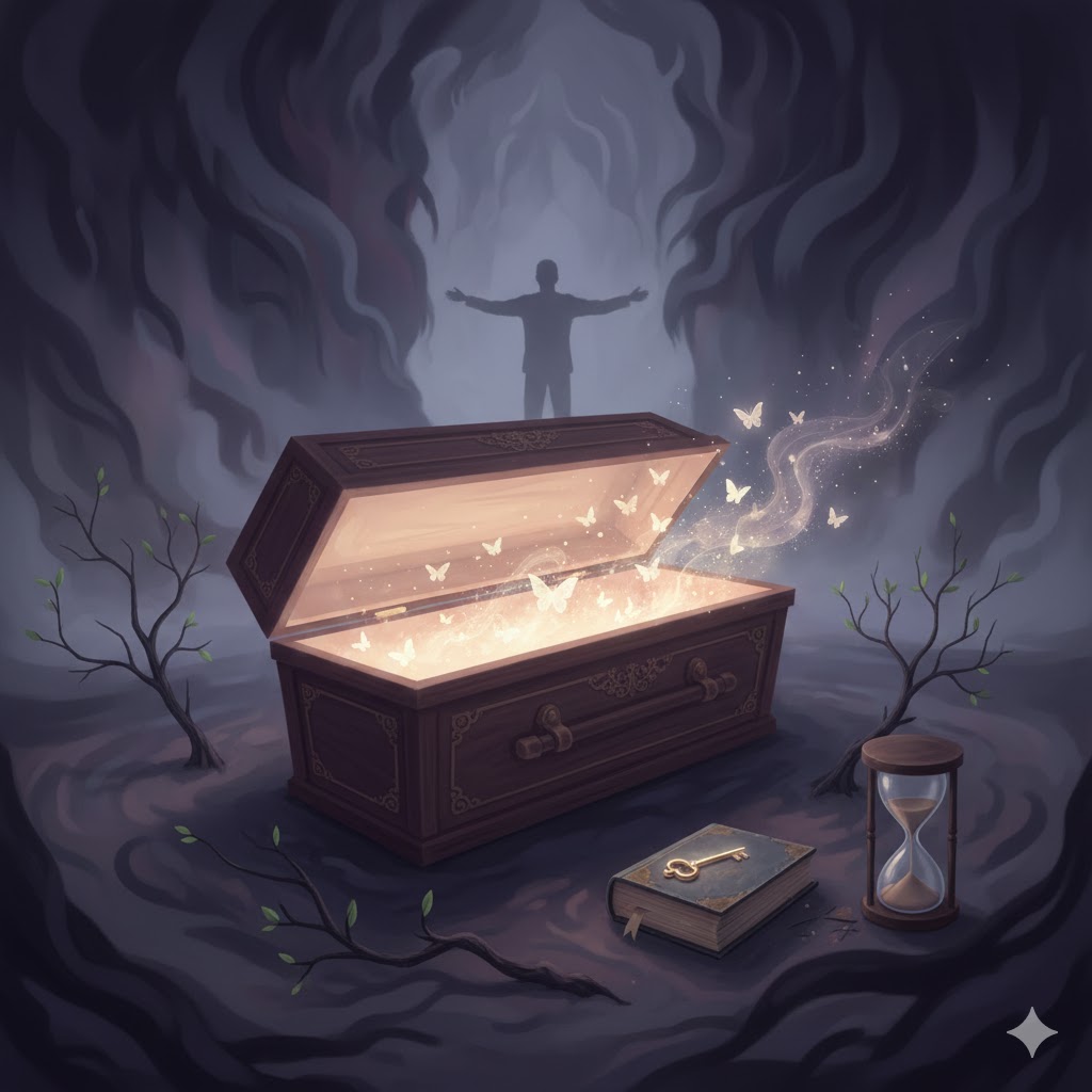 O que significa sonhar com caixão