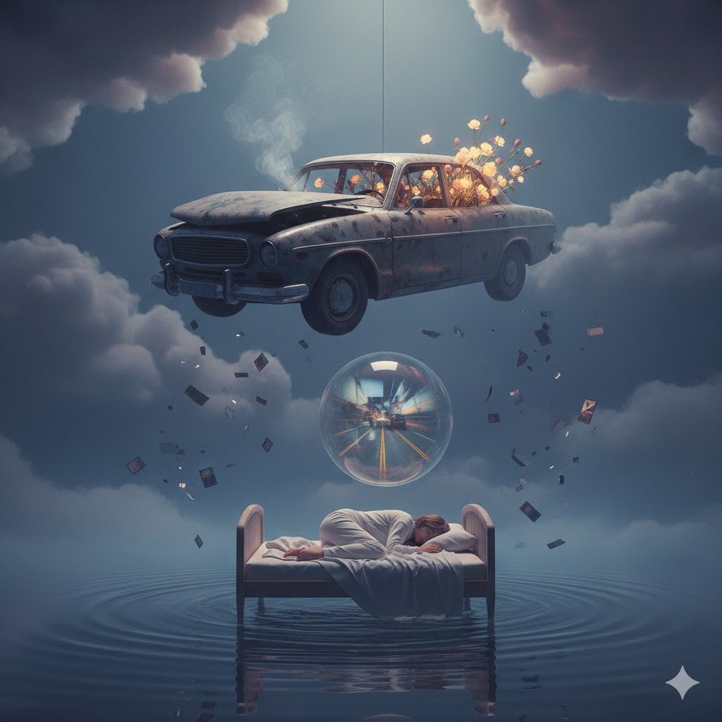 Sonhar com acidente de carro