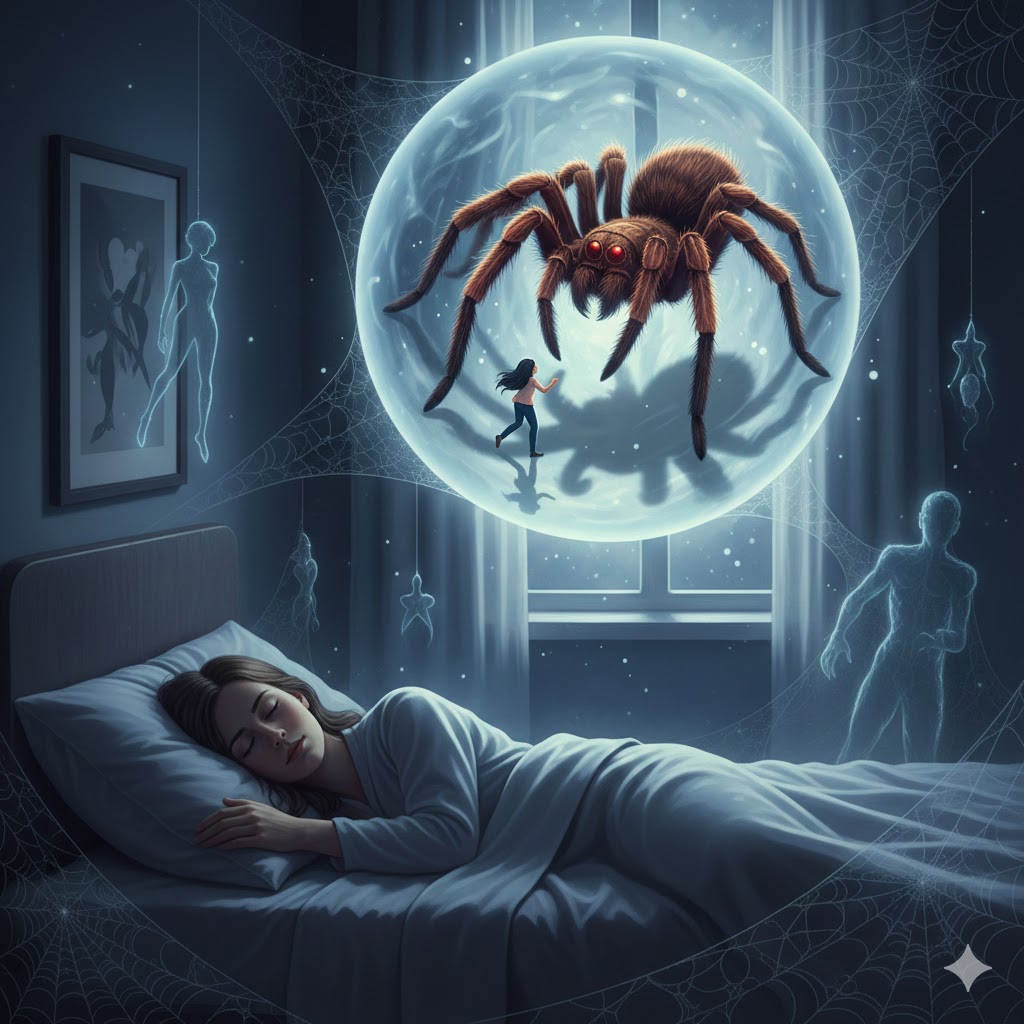 Sonhar com aranha caranguejeira