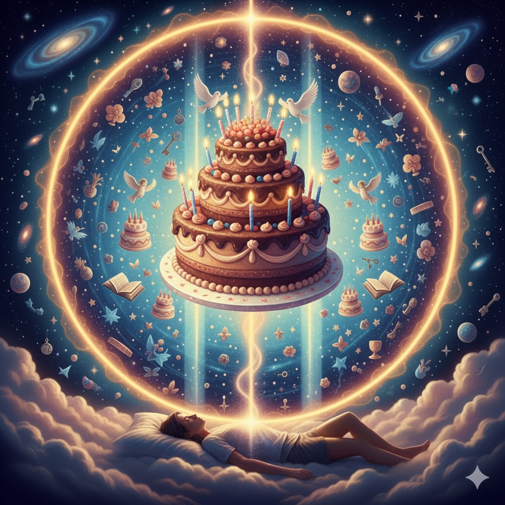 Sonhar com bolo de aniversário