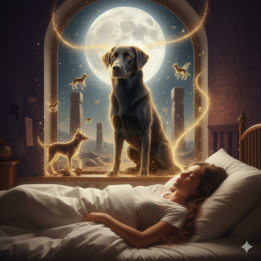 Sonhar com cachorro preto