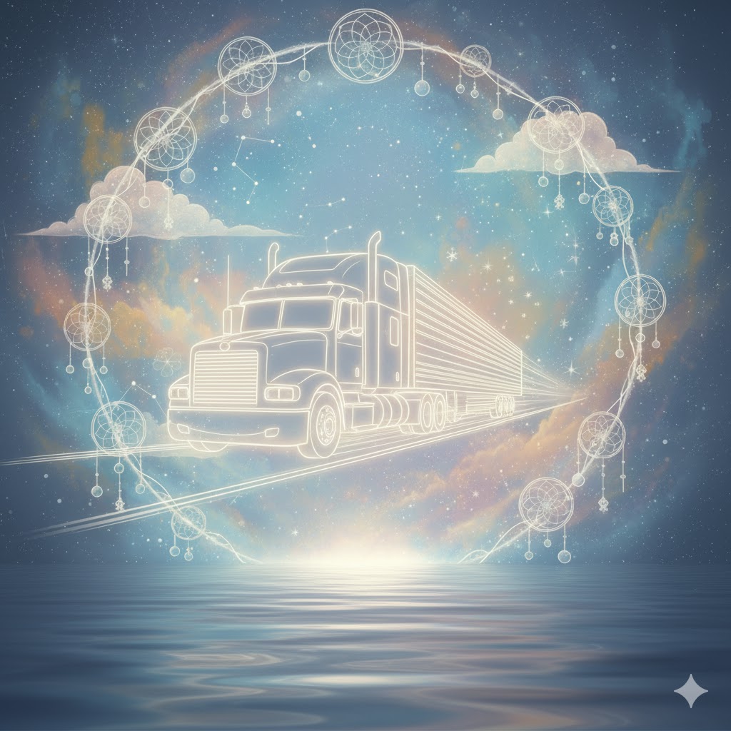 Sonhar com caminhão em movimento