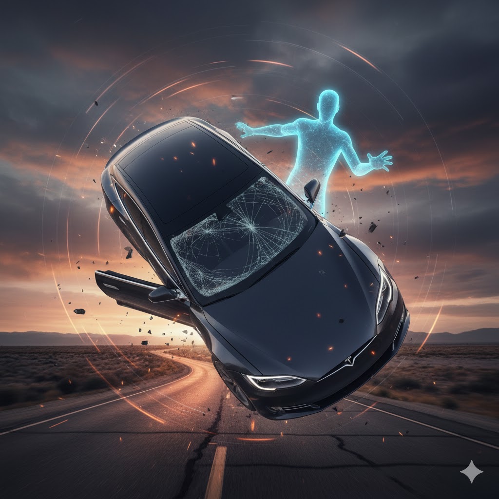 Sonhar com carro capotando