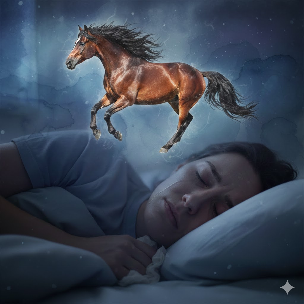 Sonhar com cavalo marrom