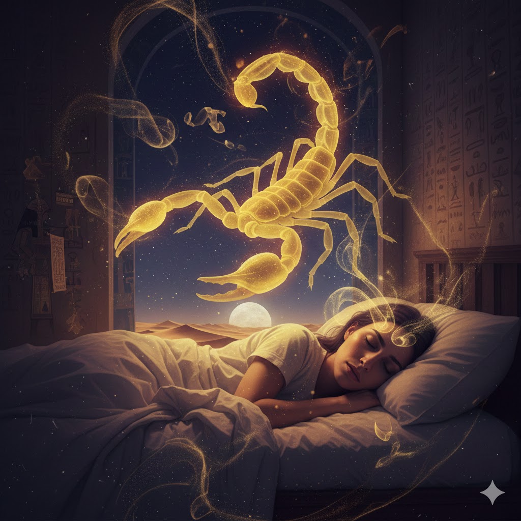 Sonhar com escorpião amarelo
