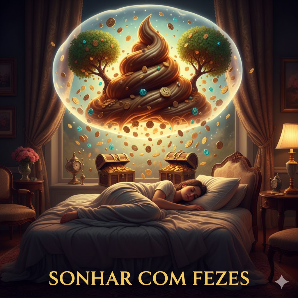 Sonhar com fezes