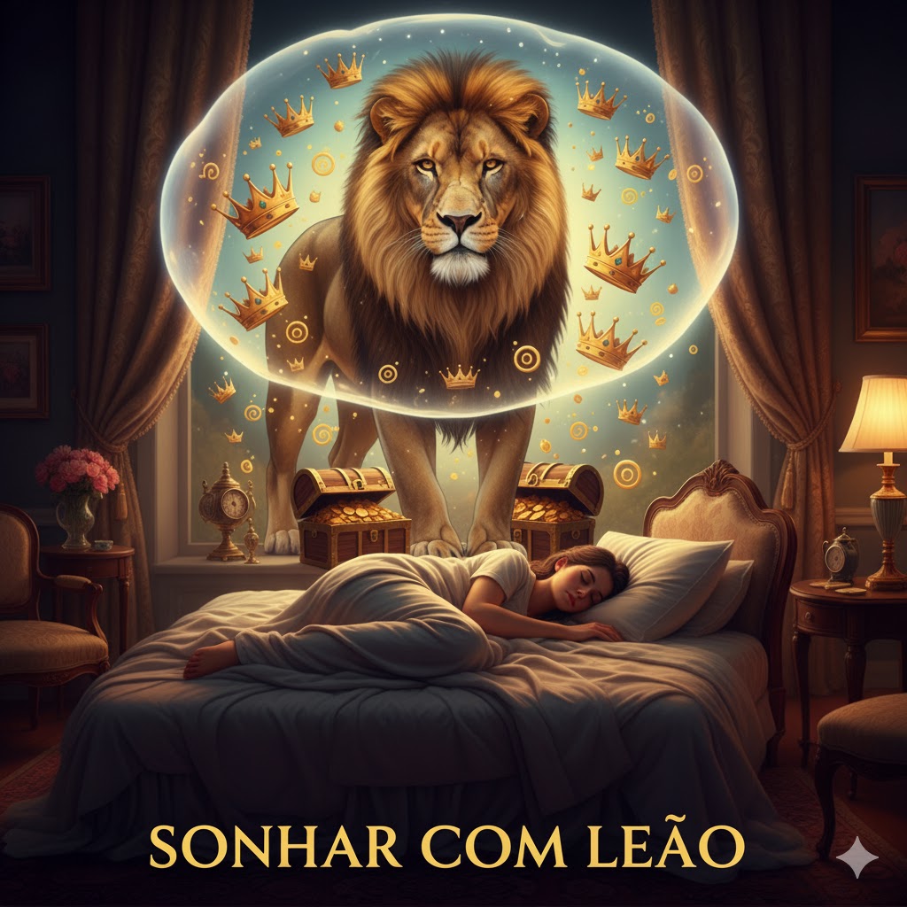 Sonhar com leão
