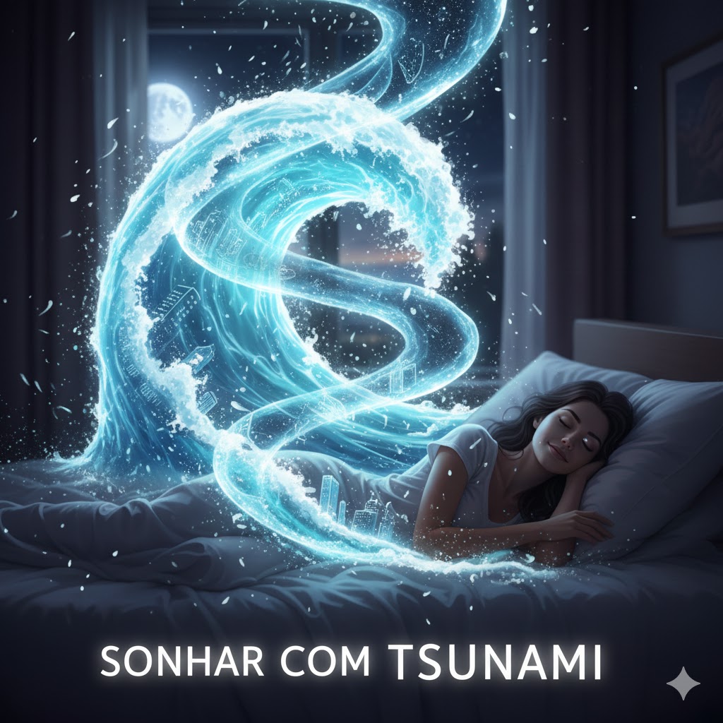 Sonhar com tsunami