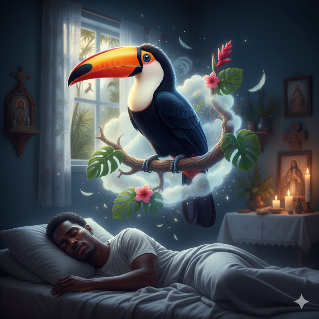 Sonhar com tucano