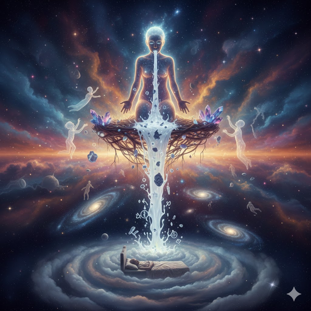 Sonhar vomitando no mundo espiritual