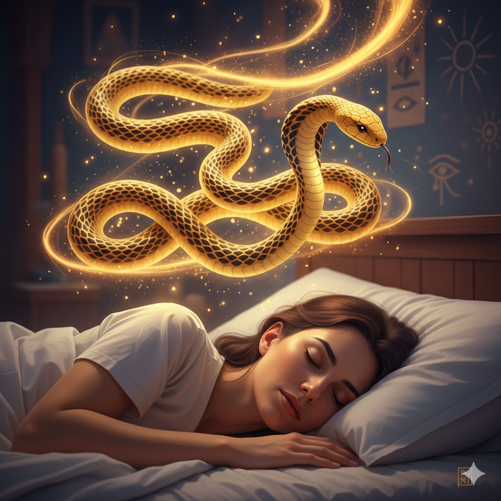 Sonhar com cobra amarela