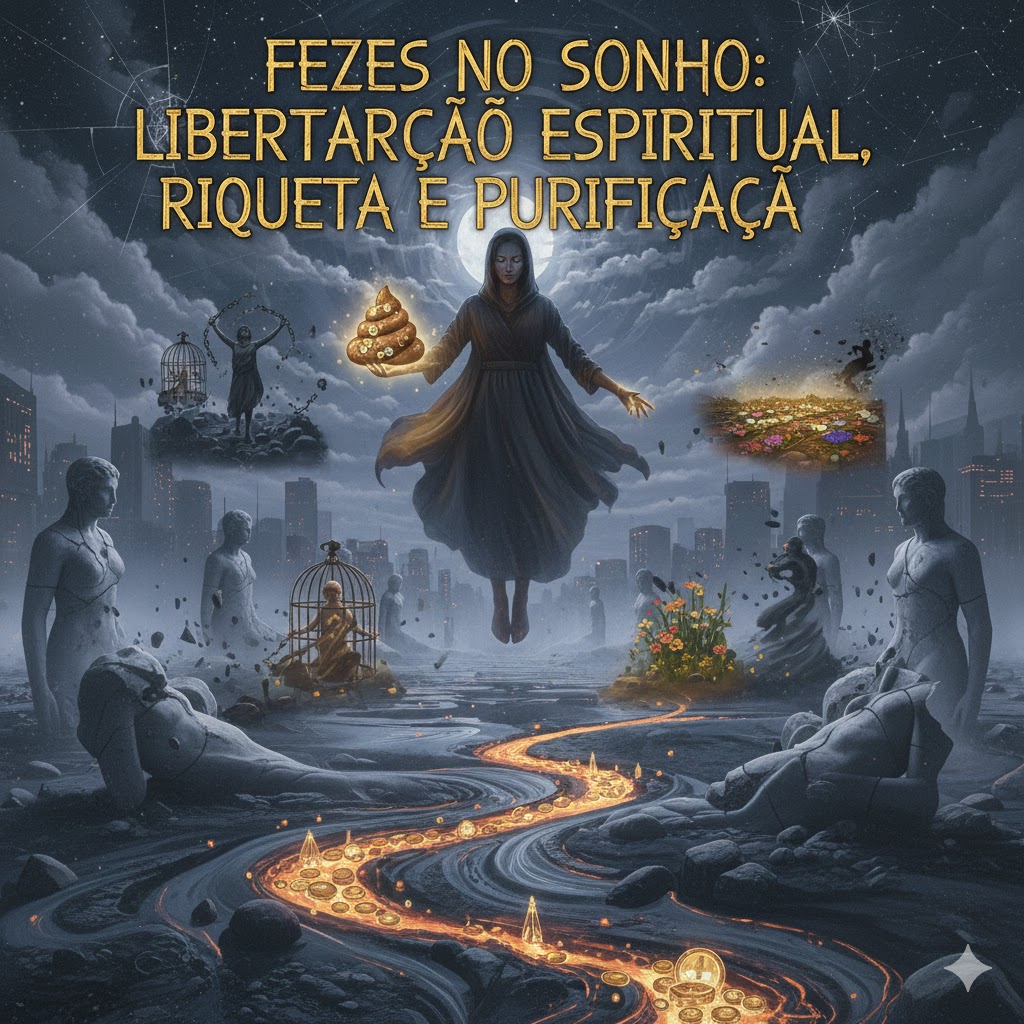 O que significa sonhar com fezes no mundo espiritual?