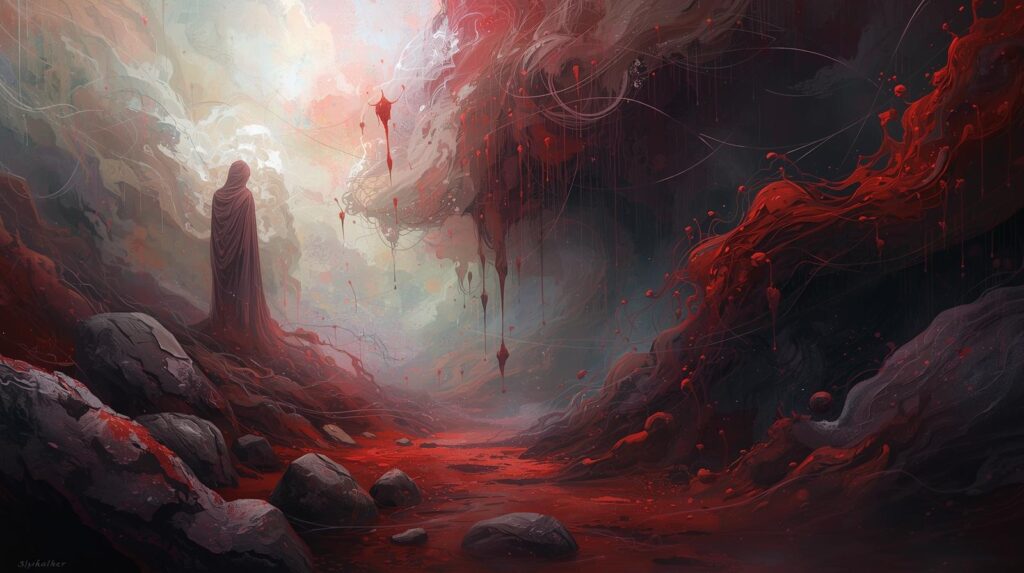 O que significa sonhar com sangue no mundo espiritual