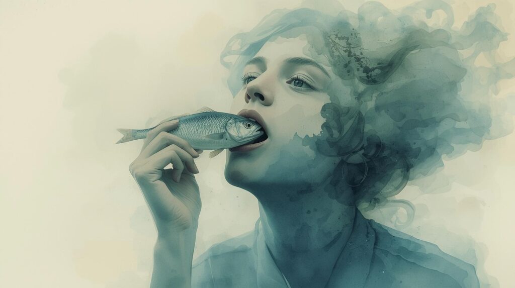 Qual o significado de sonhar comendo peixe
