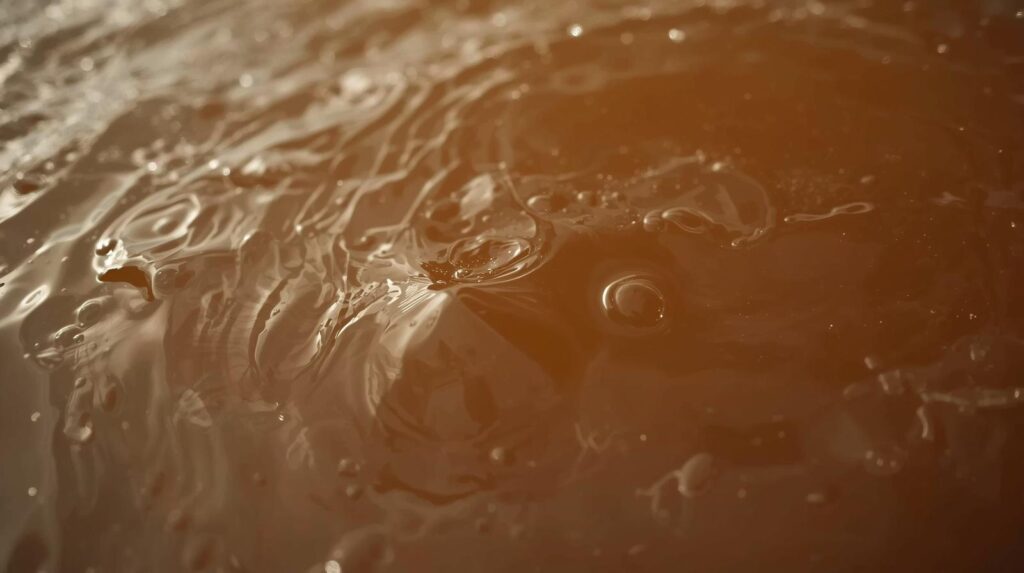 Sonhar com água barrenta