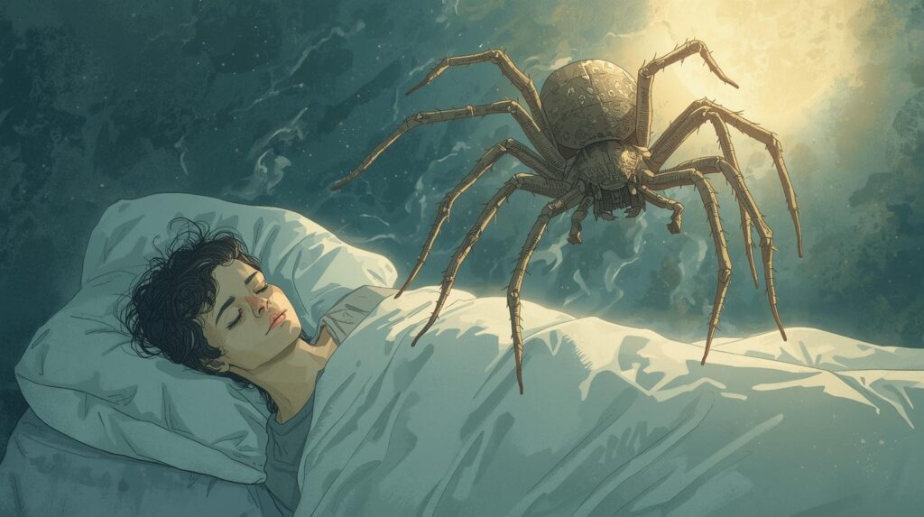 Sonhar com aranha grande