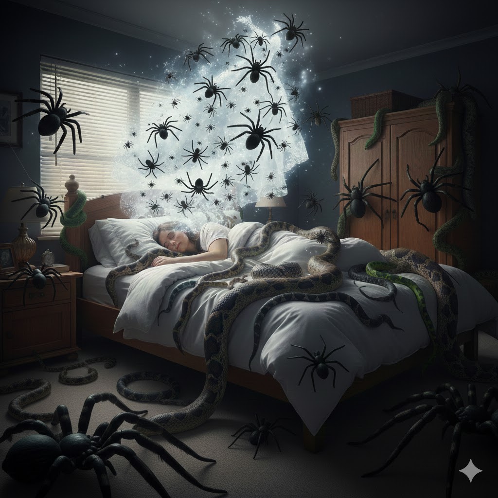 Sonhar com aranhas pretas