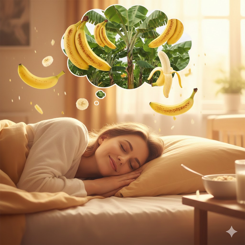 Sonhar com banana madura