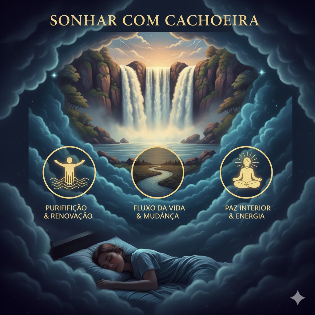Sonhar com cachoeira