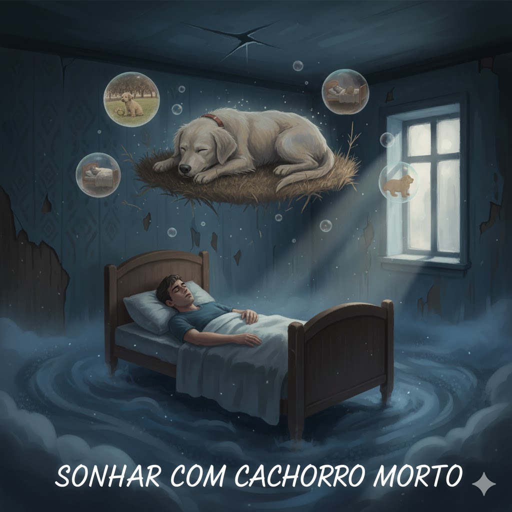 Sonhar com cachorro morto