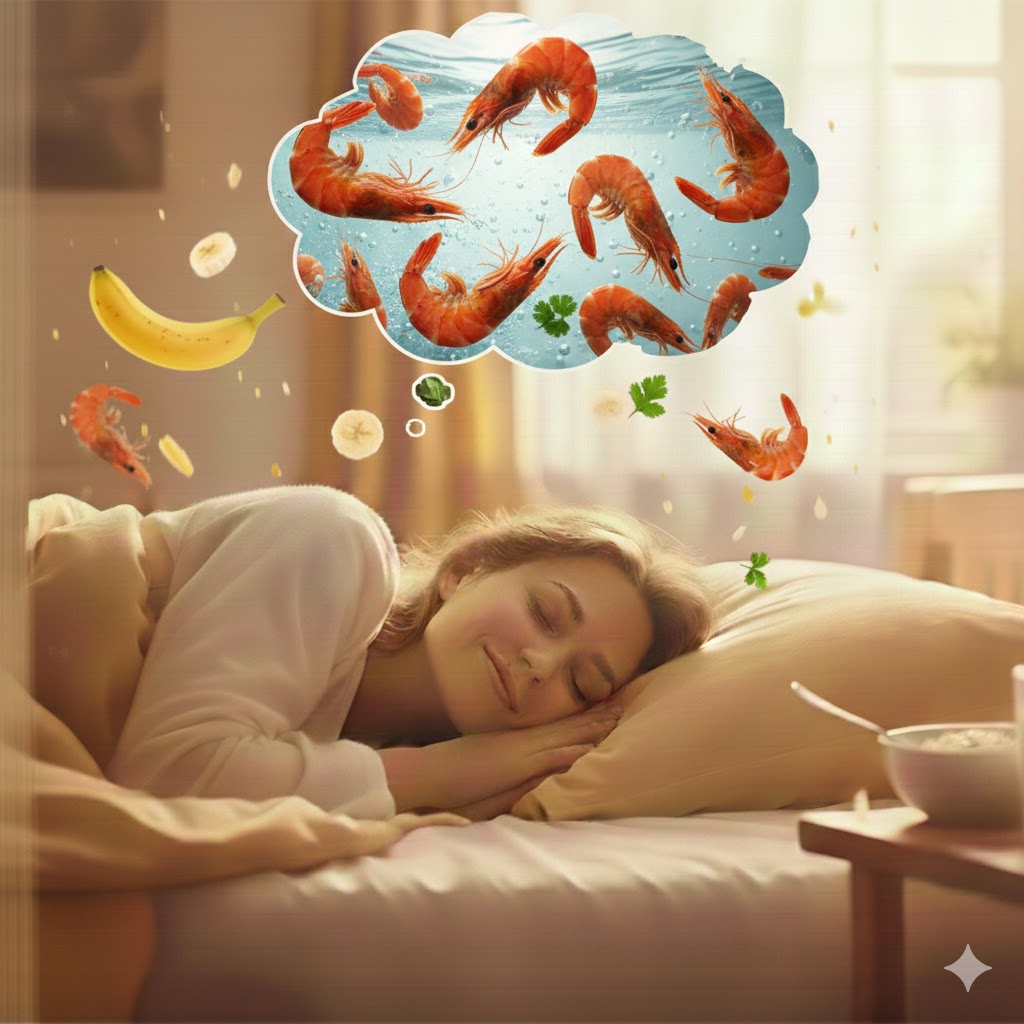 Sonhar com camarão