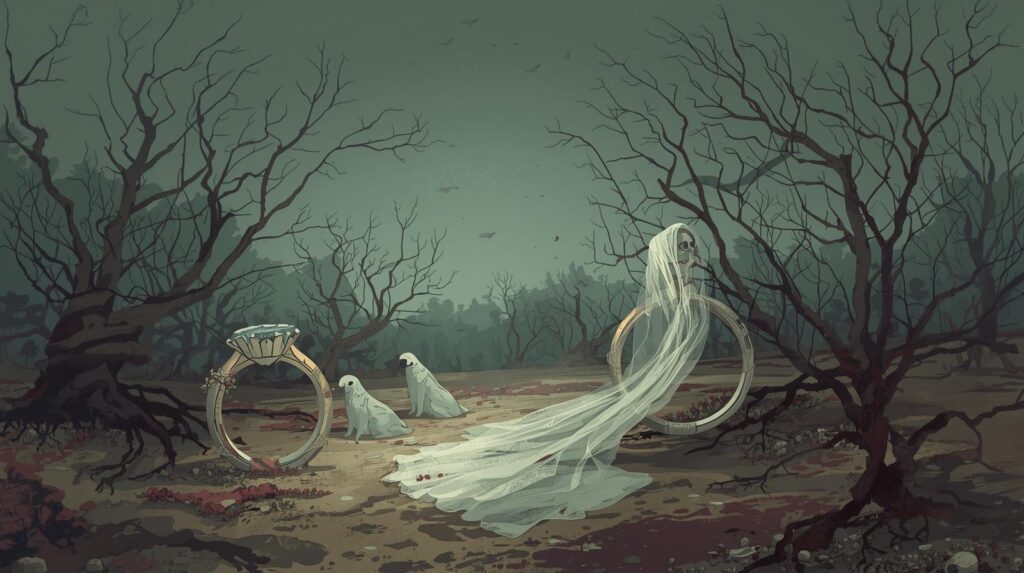 Sonhar com casamento significa morte