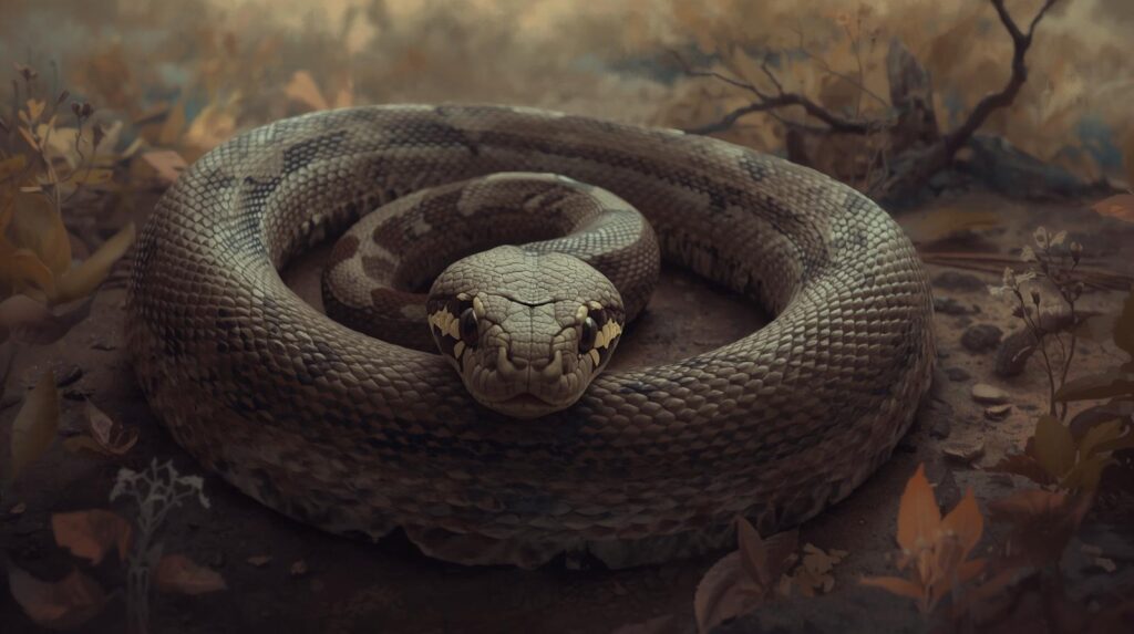 Sonhar com cobra cascavel