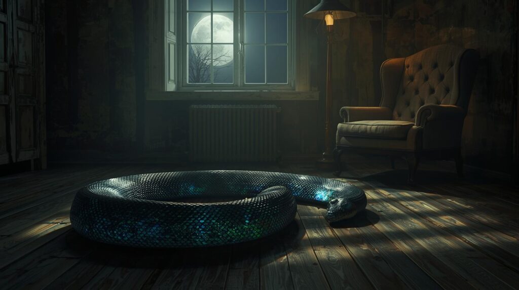 Sonhar com cobra dentro de casa