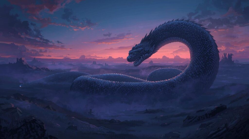 Sonhar com cobra gigante