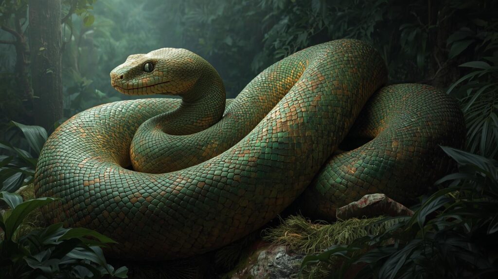 Sonhar com cobra grande e grossa