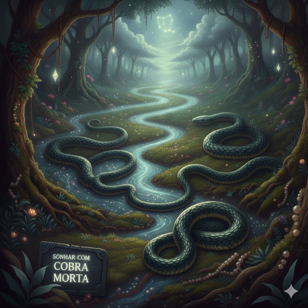 Sonhar com cobra morta