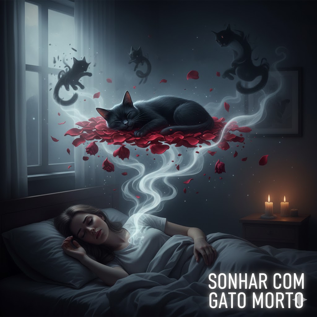 Sonhar com gato morto